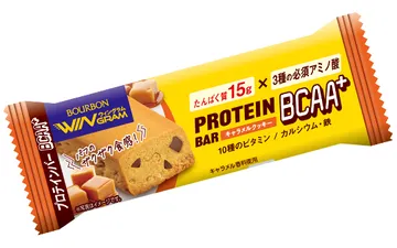 ウィングラム（ブルボン） プロテインバーBCAA+ キャラメルクッキー