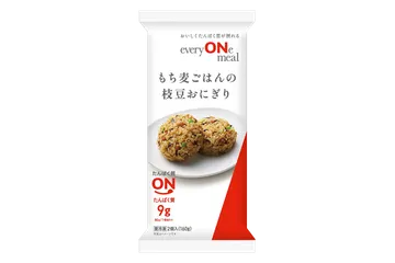 ニチレイフーズ everyONe meal もち麦ごはんの枝豆おにぎり