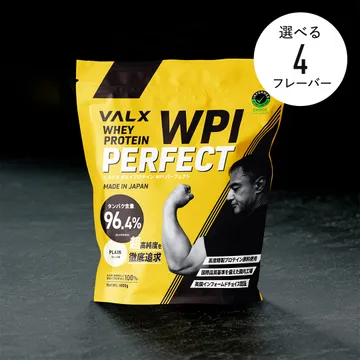 VALX VALX ホエイプロテイン WPIパーフェクト プレーン